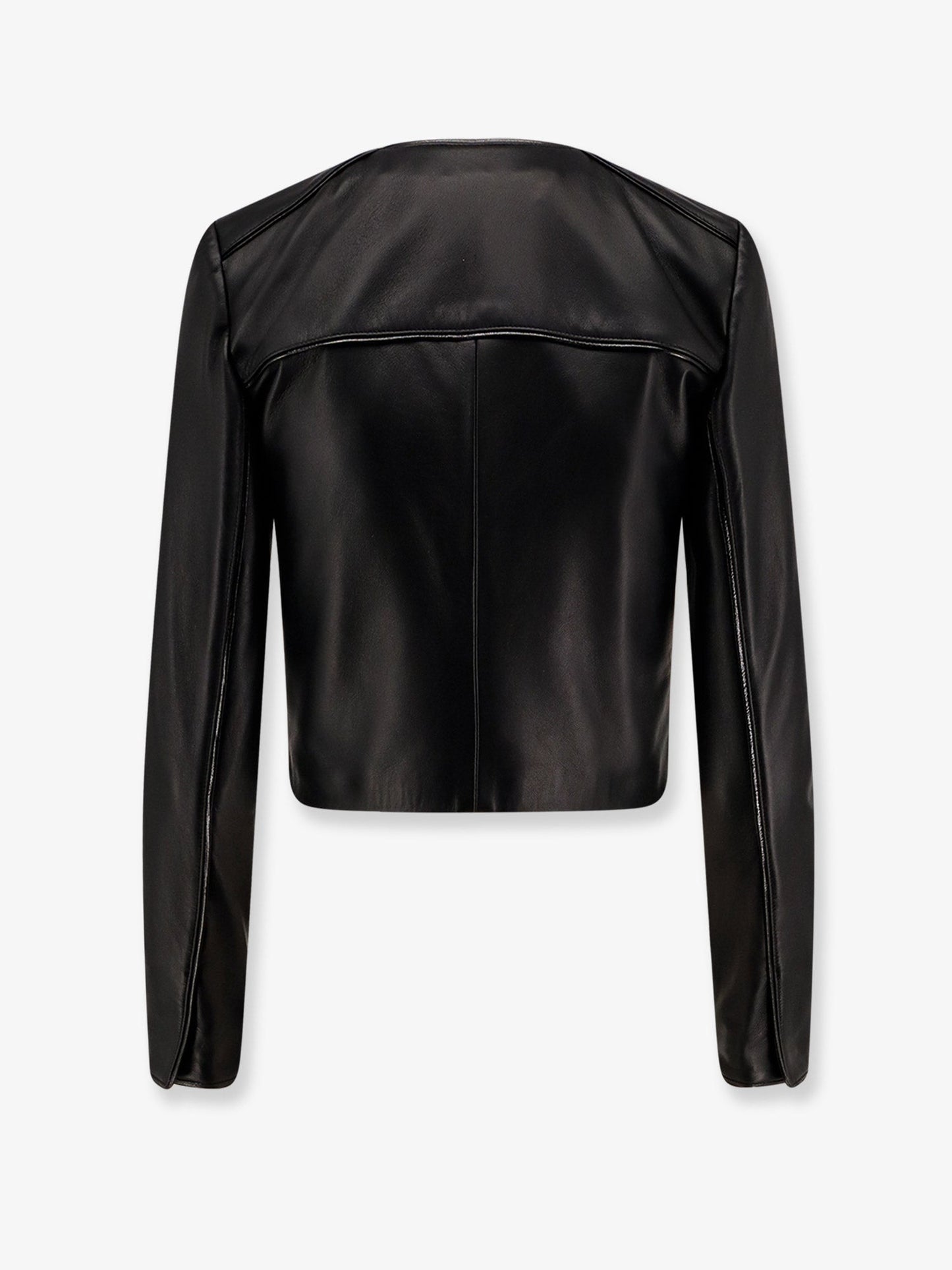 elisabetta-franchi-leather-jacket-with-monogram-metal-details