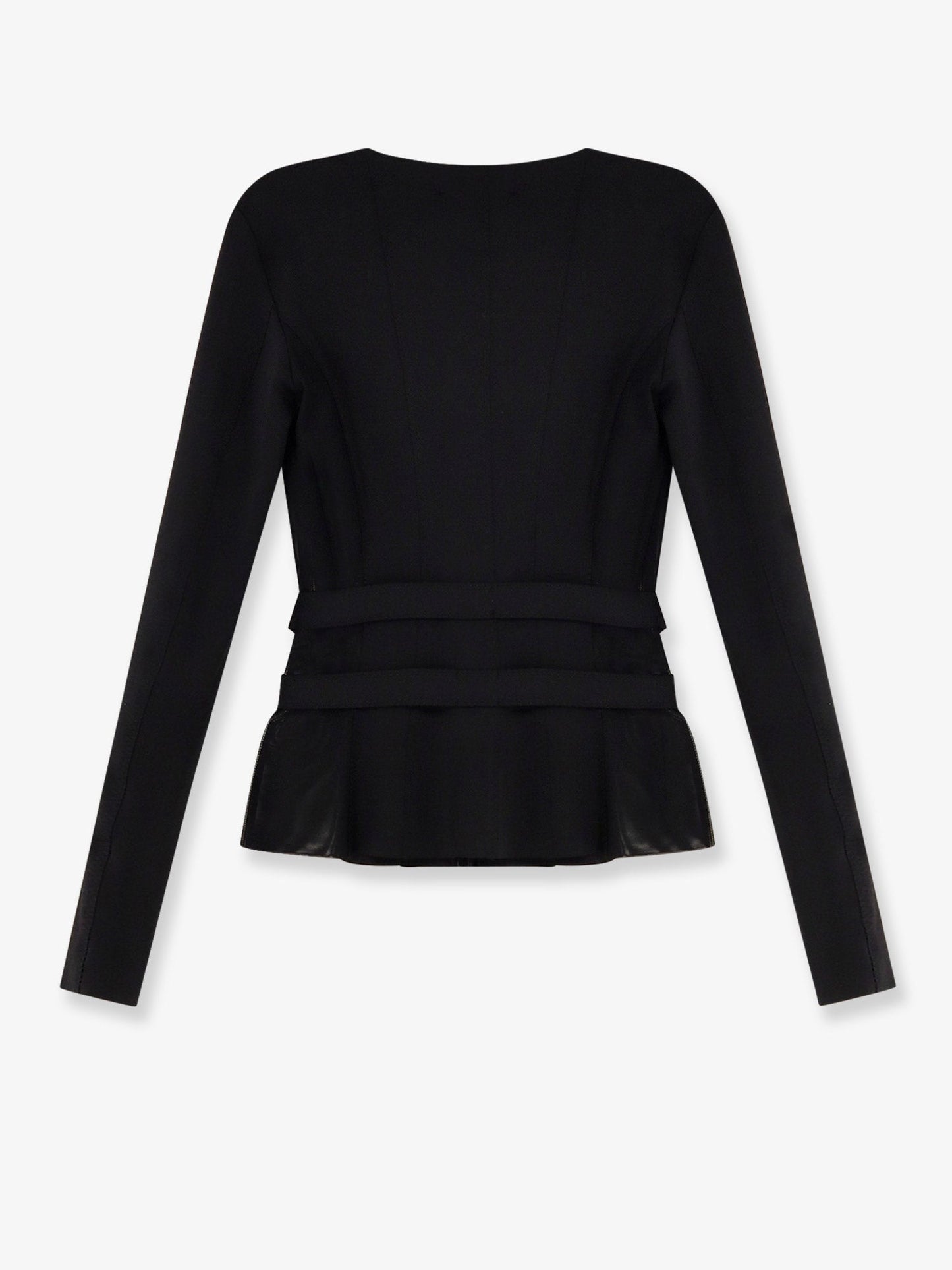 elisabetta-franchi-stretch-fabric-blazer-with-metal-details