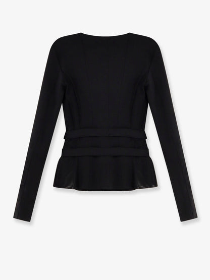 elisabetta-franchi-stretch-fabric-blazer-with-metal-details