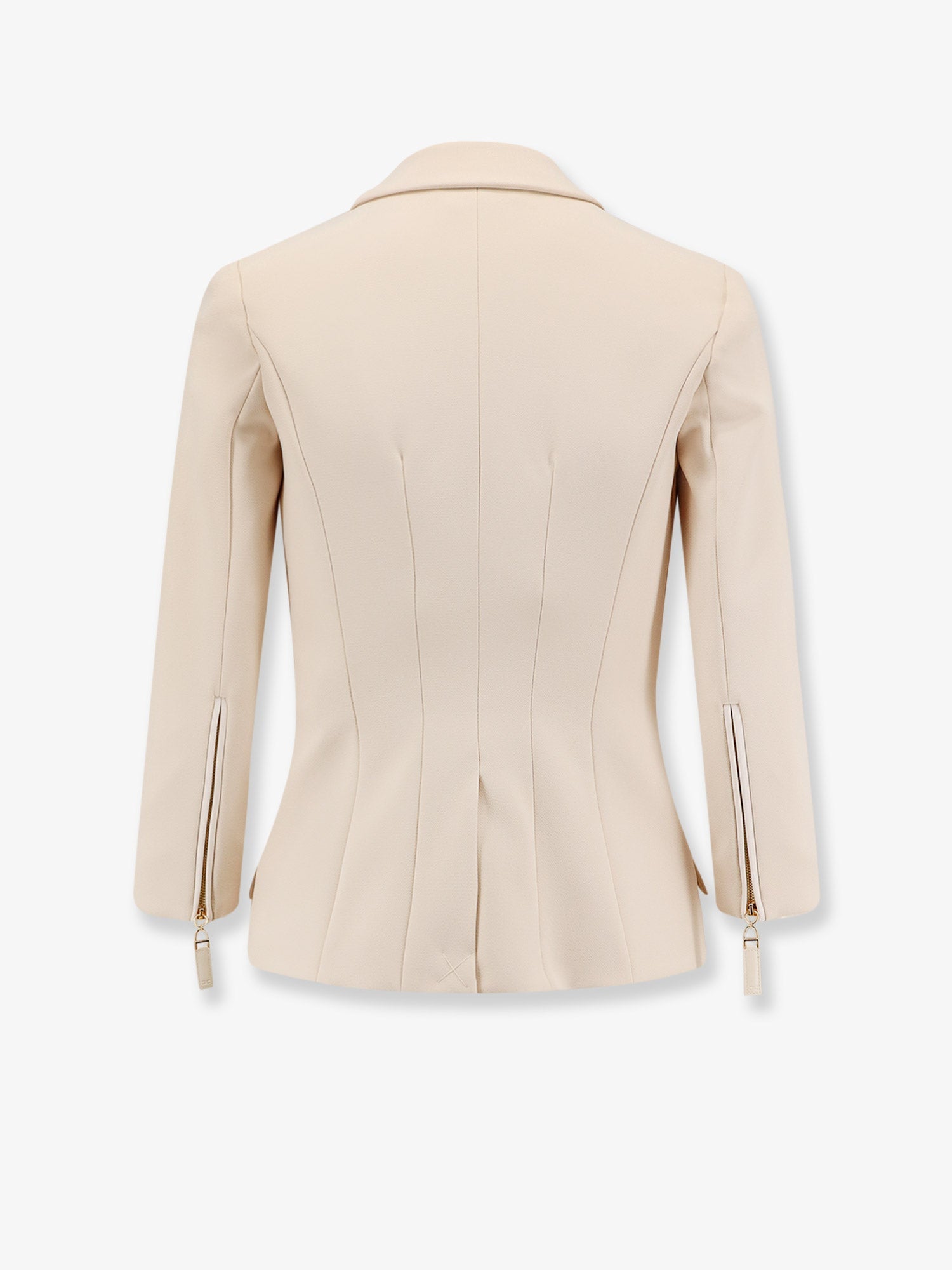 elisabetta-franchi-fitted-blazer-with-logoed-buttons