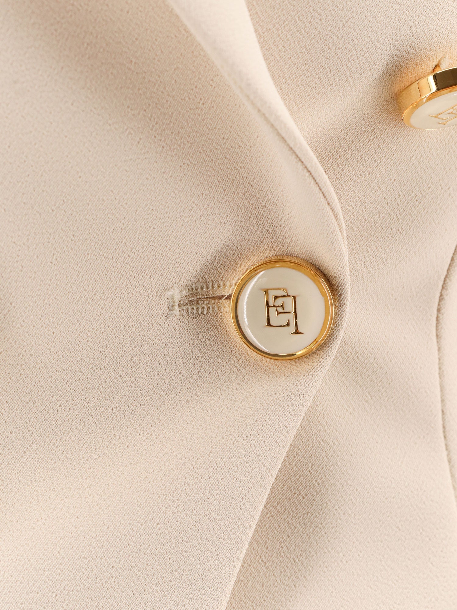 elisabetta-franchi-fitted-blazer-with-logoed-buttons