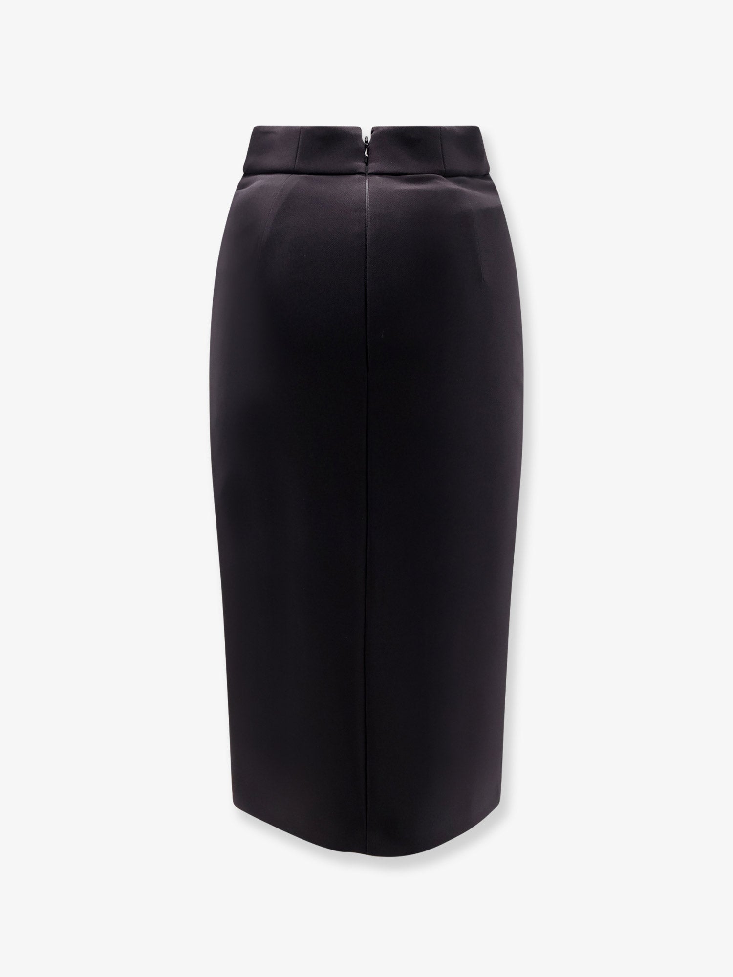 elisabetta-franchi-satin-pencil-skirt