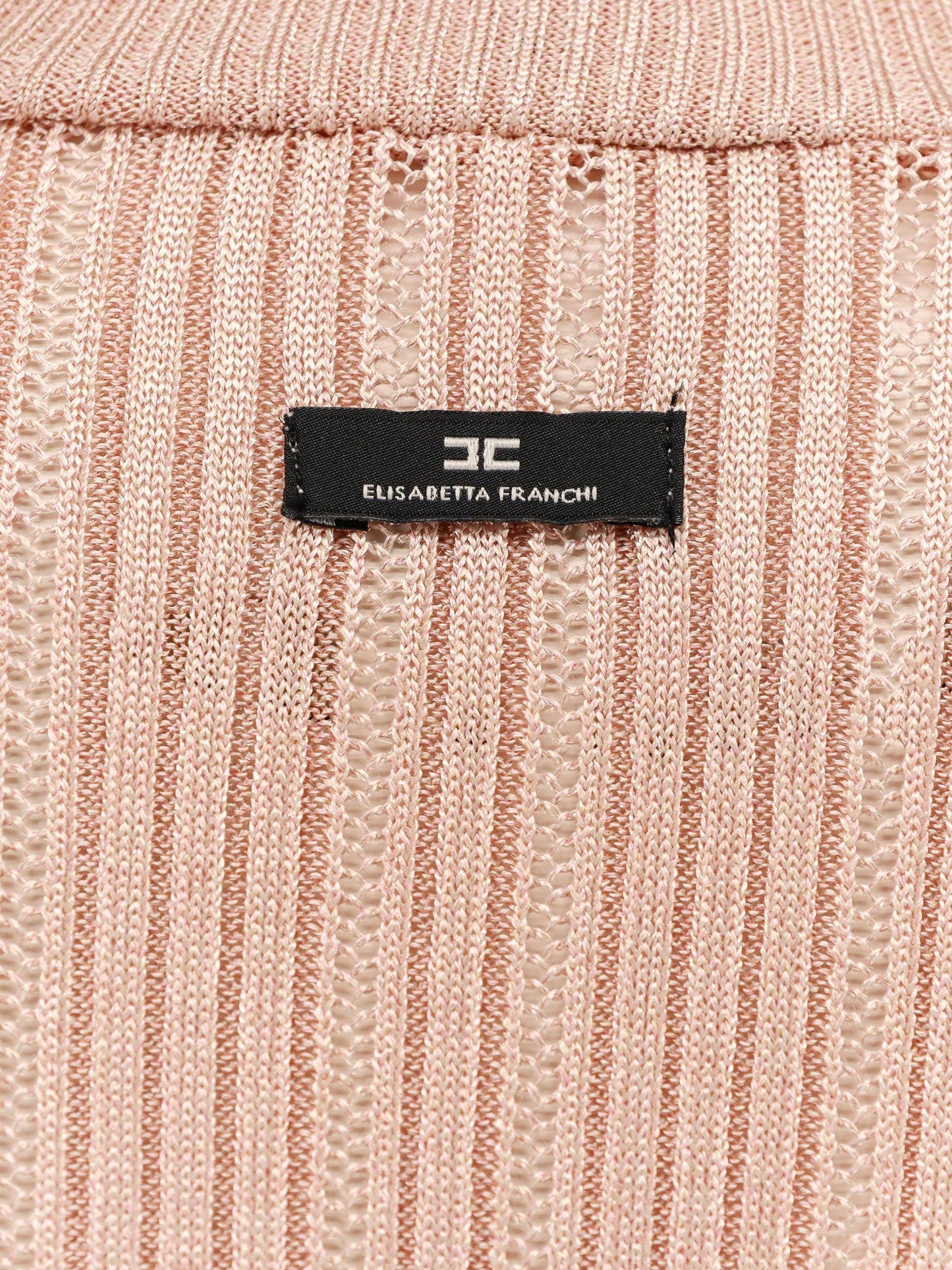 elisabetta-franchi-metallic-fabric-turtleneck-sweater