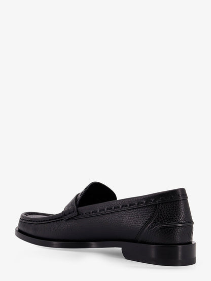fendi-ff-metal-leather-loafers