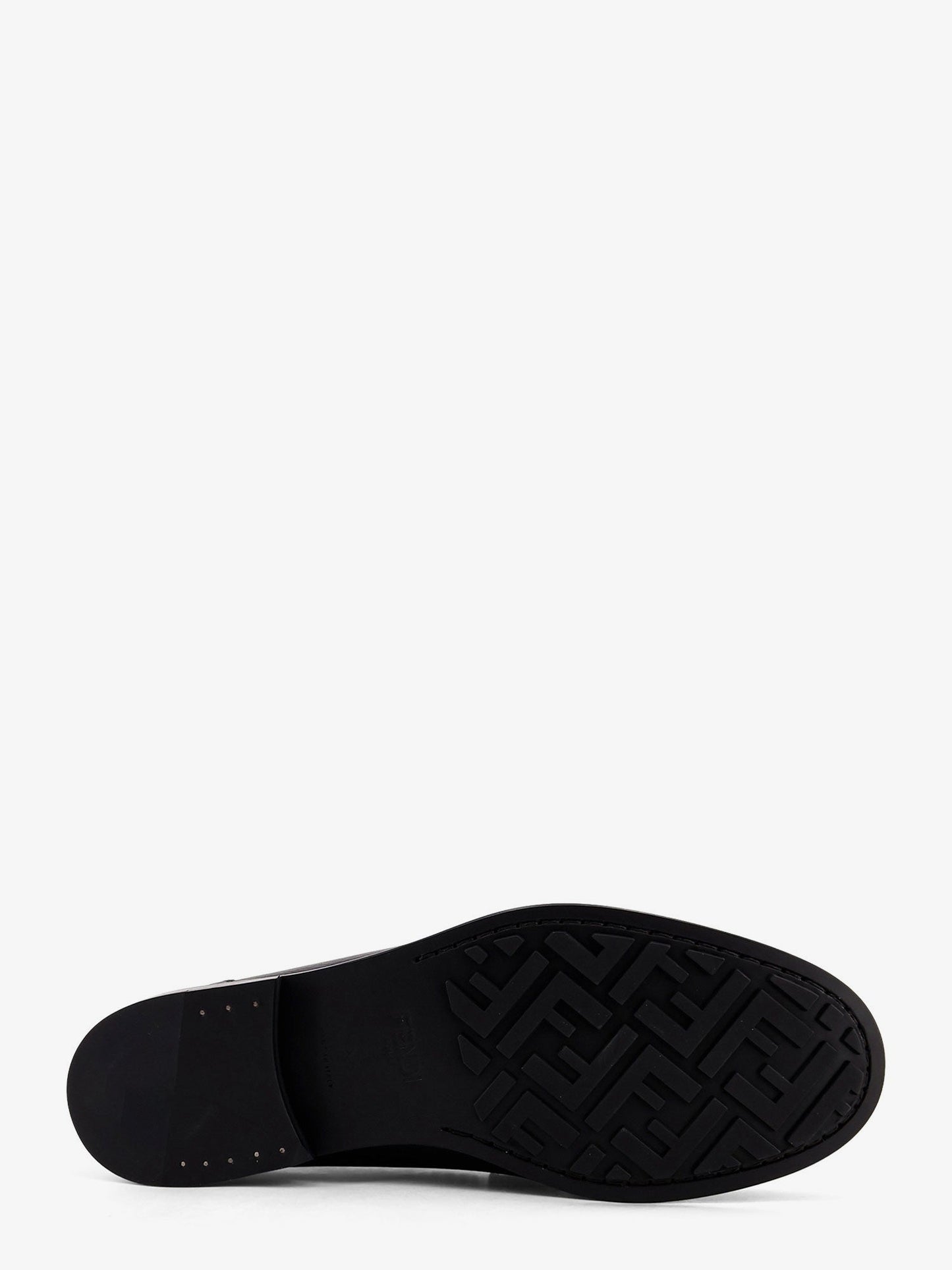 fendi-ff-metal-leather-loafers