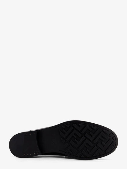 fendi-ff-metal-leather-loafers