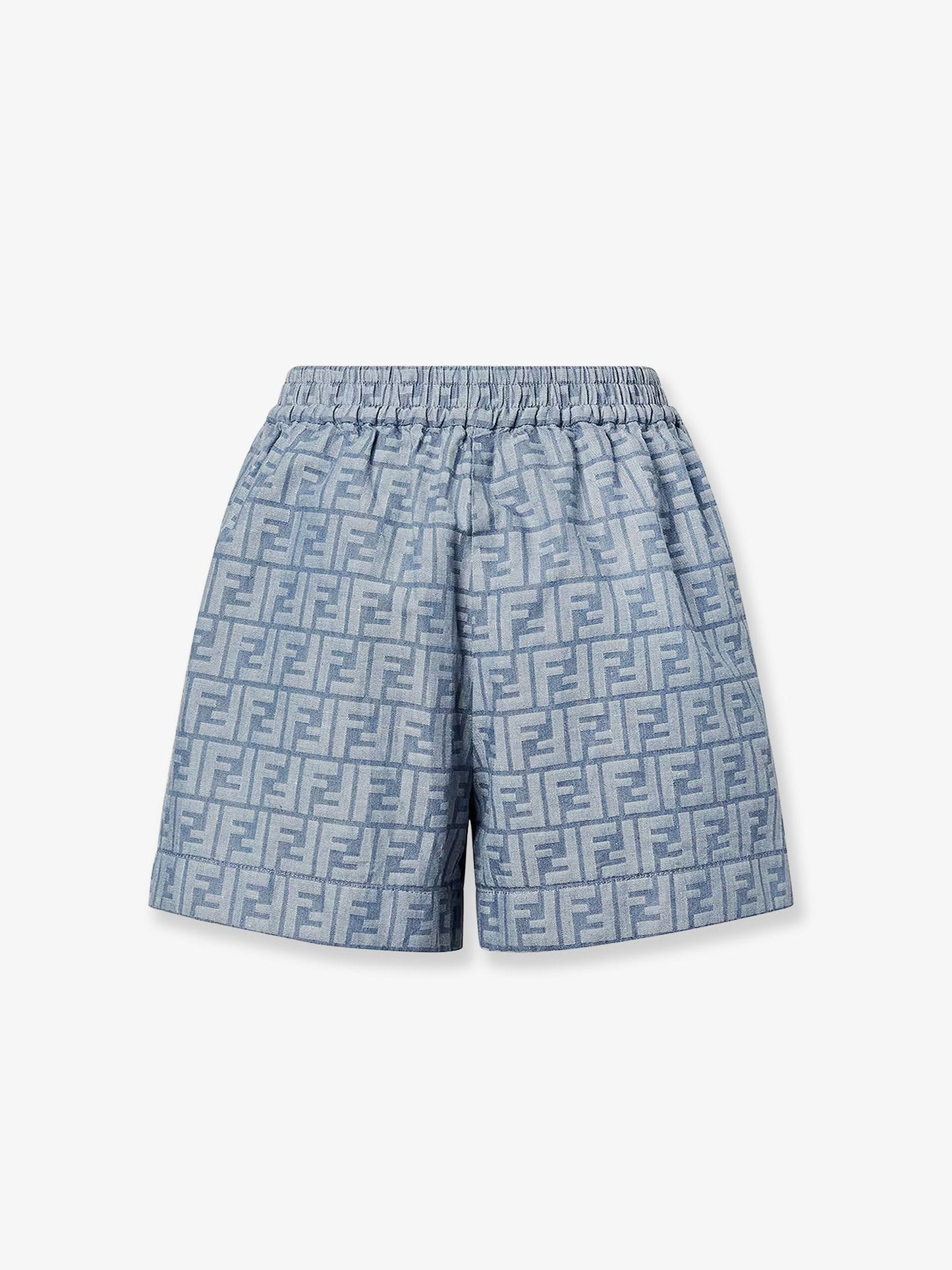 fendi-ff-cotton-and-linen-shorts