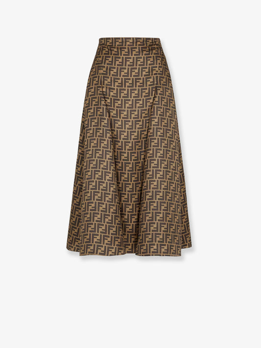 fendi-ff-silk-skirt