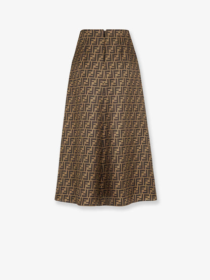 fendi-ff-silk-skirt