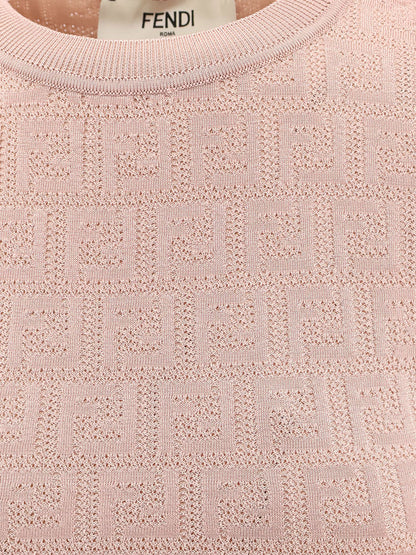 fendi-ff-cotton-and-viscose-dress