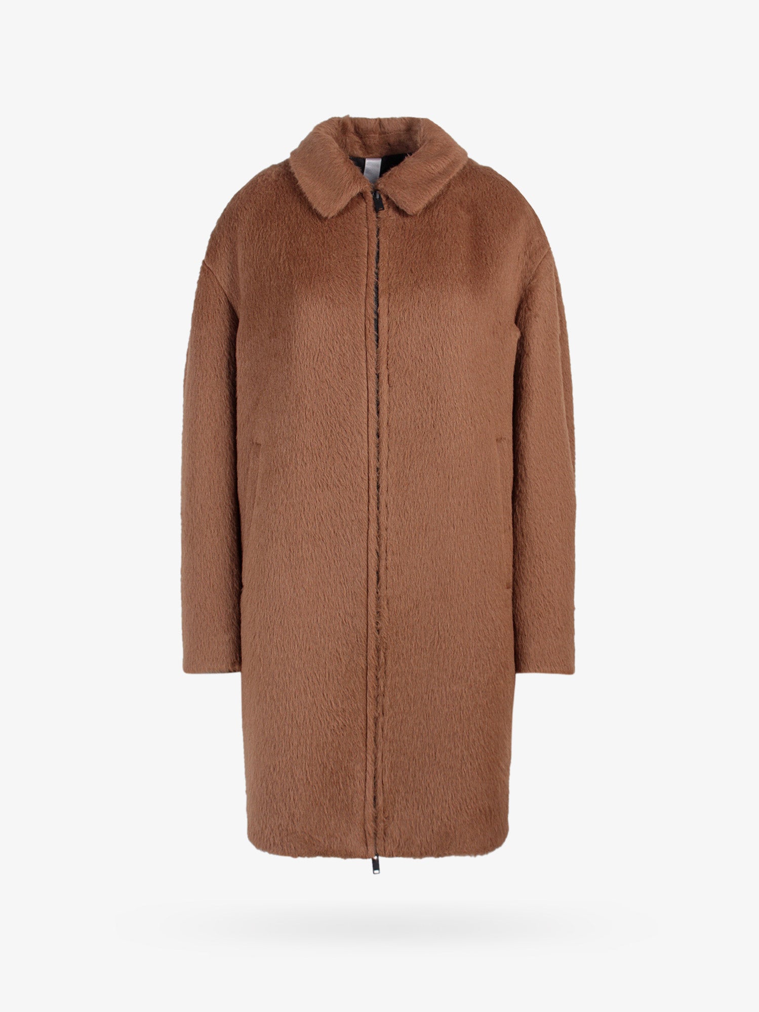 Alpaca and virgin wool with zip