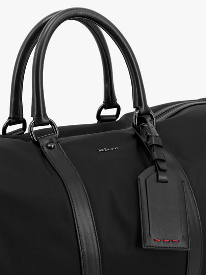 kiton-ciro-paone-nylon-duffle-bag-with-leather-inserts
