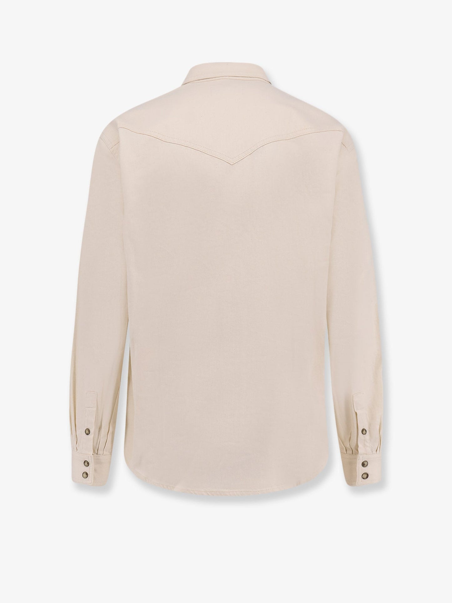 lardini-white-denim-shirt