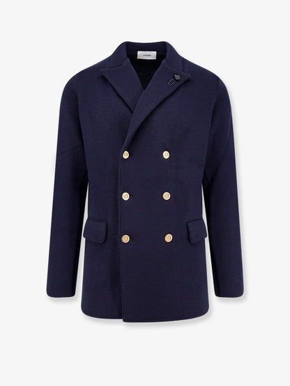 lardini-knitted-blazer-with-iconic-brooch