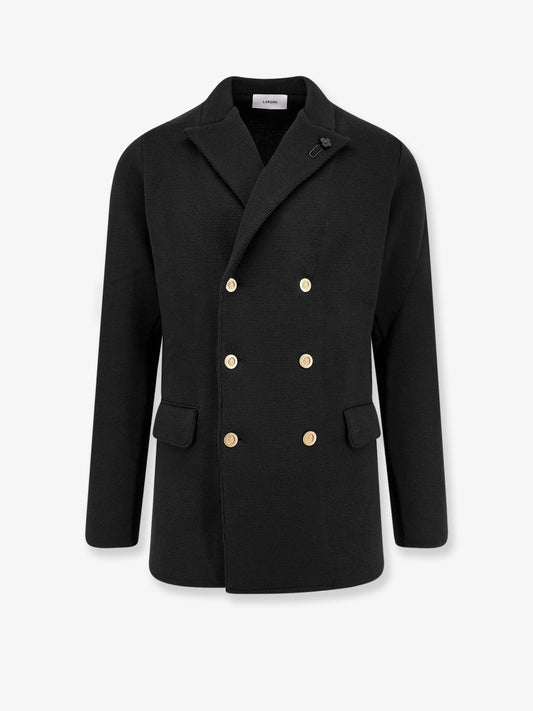 lardini-knitted-blazer-with-iconic-brooch
