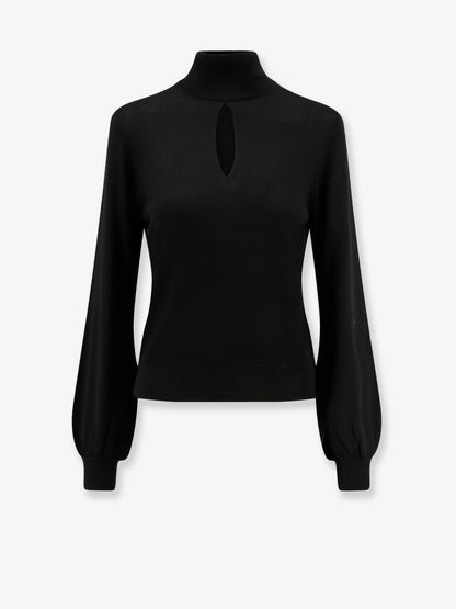 semicouture-virgin-wool-turtleneck-sweater