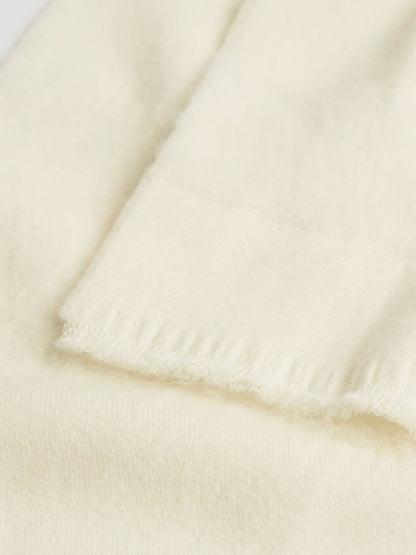 Virgin wool and alpaca scarf