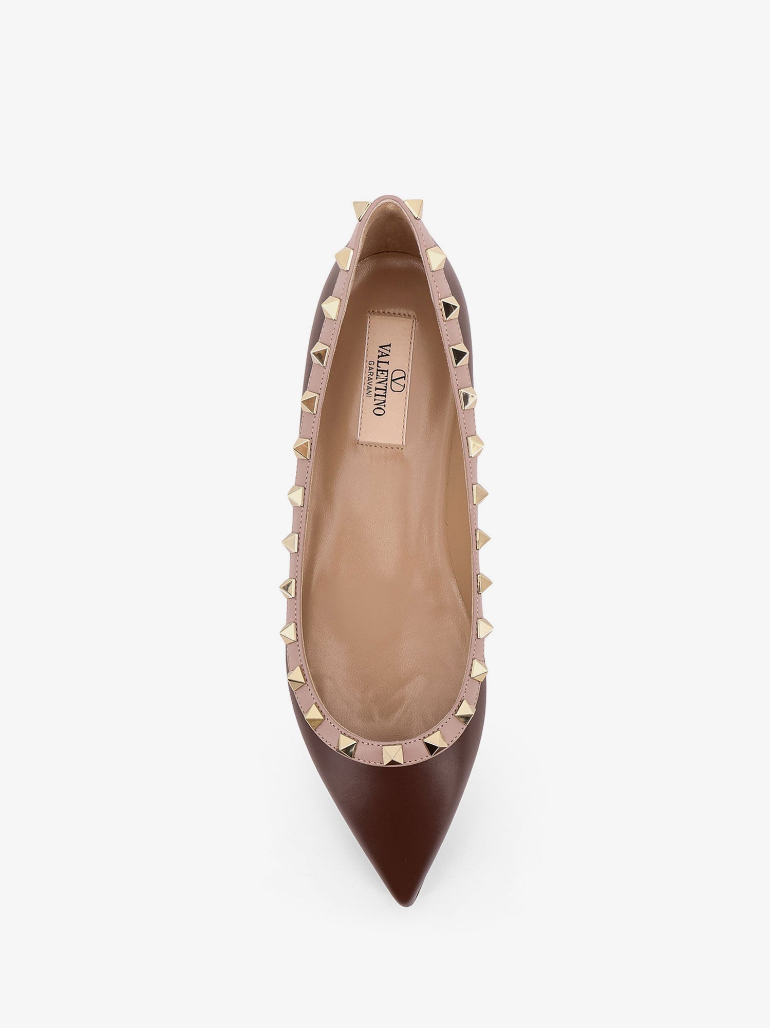 valentino-garavani-rockstud-leather-ballerinas