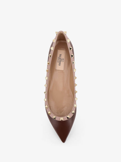 valentino-garavani-rockstud-leather-ballerinas