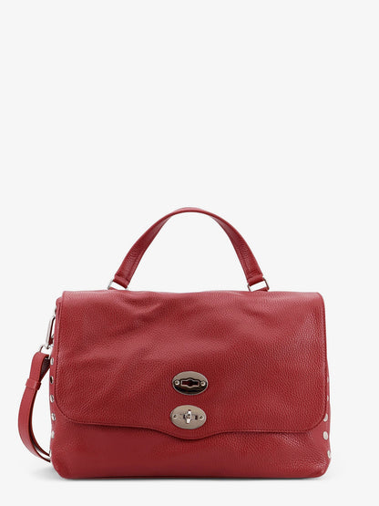 Postina M leather shoulder bag