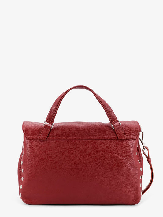 Postina M leather shoulder bag