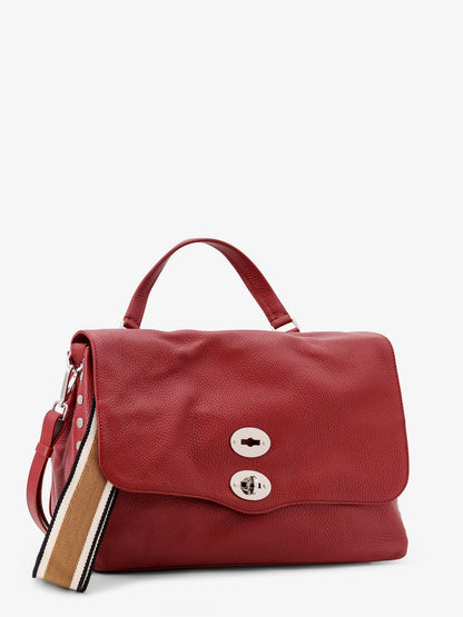 Postina M leather shoulder bag
