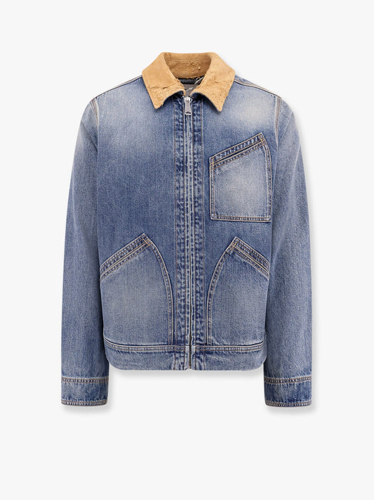 alexander-mcqueen-washed-blue-ddenim-jacket-with-suede-collar