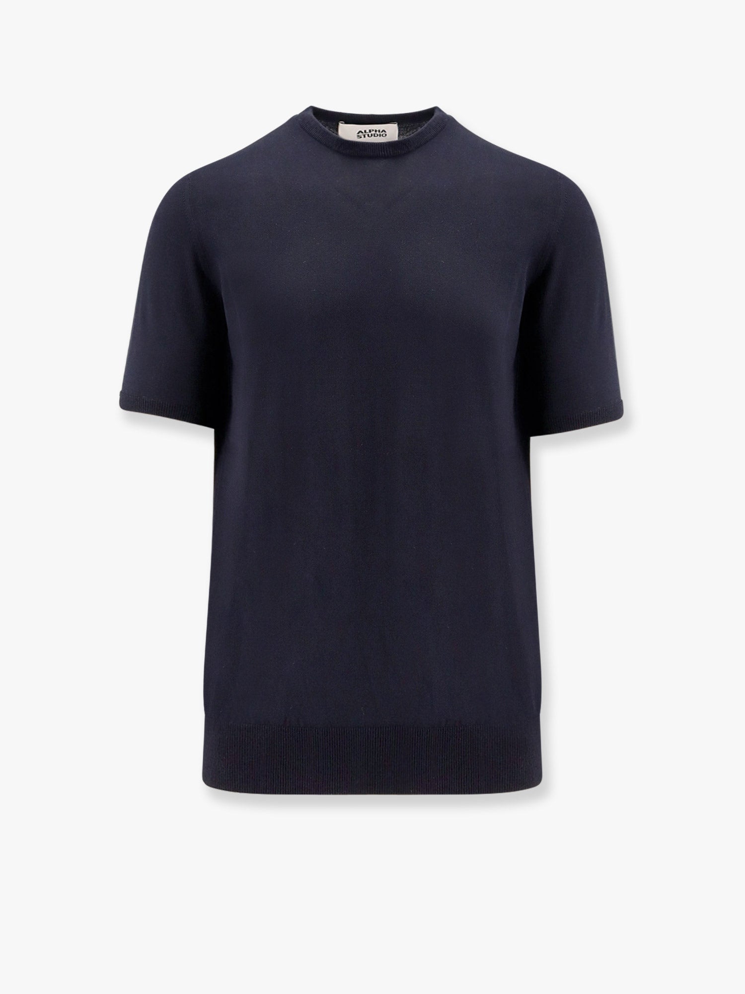 alpha-studio-cotton-crepe-t-shirt
