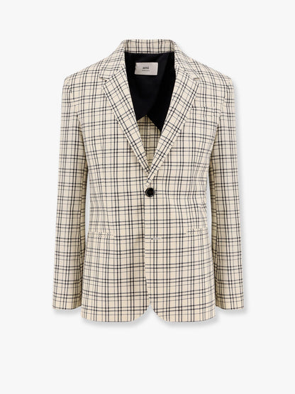 ami-paris-virgin-wool-blazer-with-madras-motif