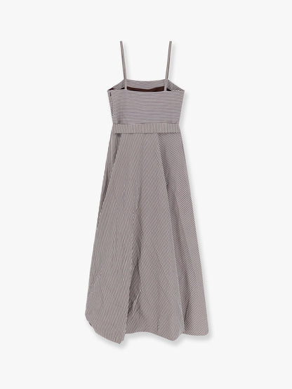 brunello-cucinelli-striped-cotton-long-dress-with-wide-panel