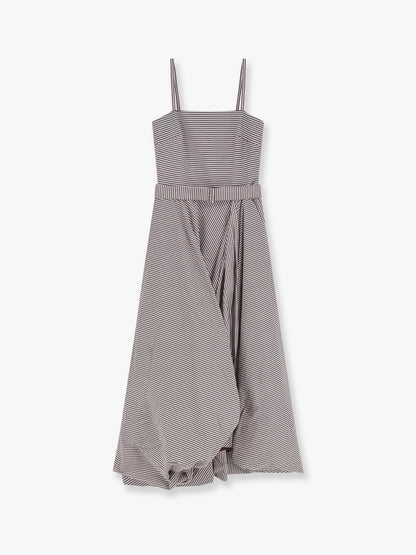 brunello-cucinelli-striped-cotton-long-dress-with-wide-panel