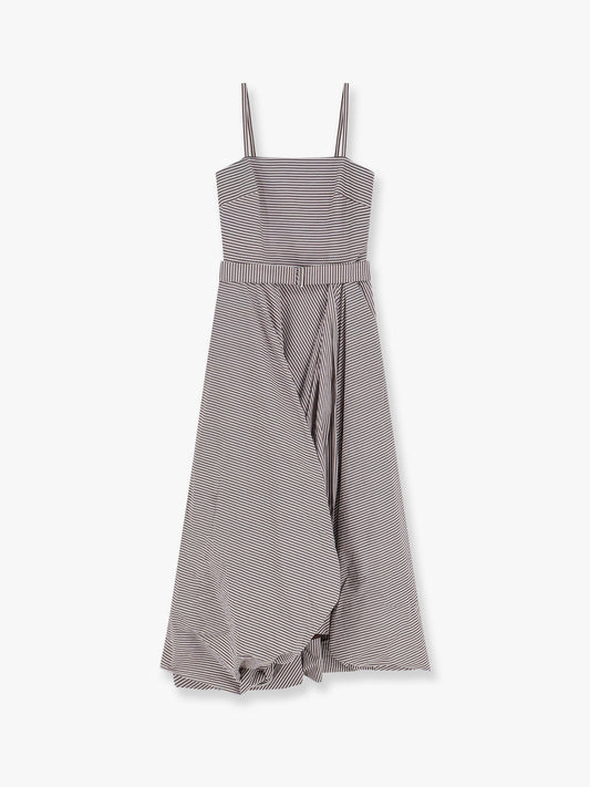 brunello-cucinelli-striped-cotton-long-dress-with-wide-panel