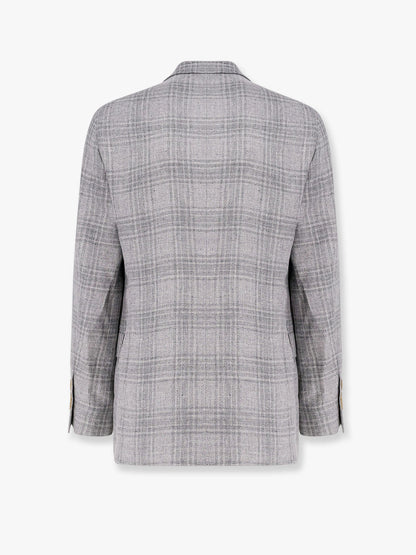 brunello-cucinelli-linen,-wool-and-silk-prince-of-wales-one-and-a-half-breasted-blazer