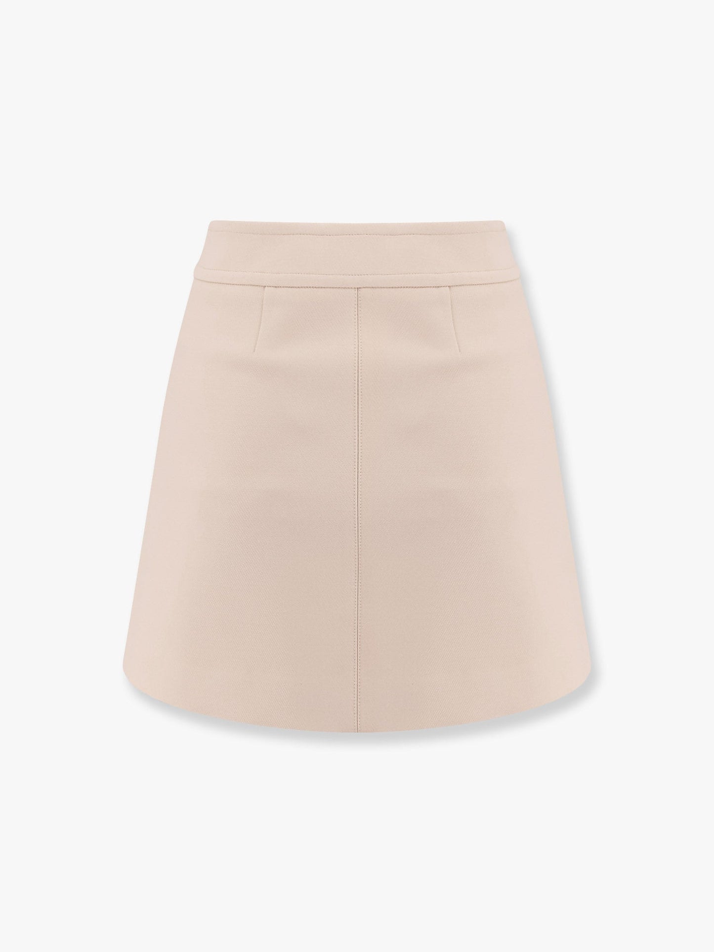 celine-trapeze-mini-wool-and-silk-skirt