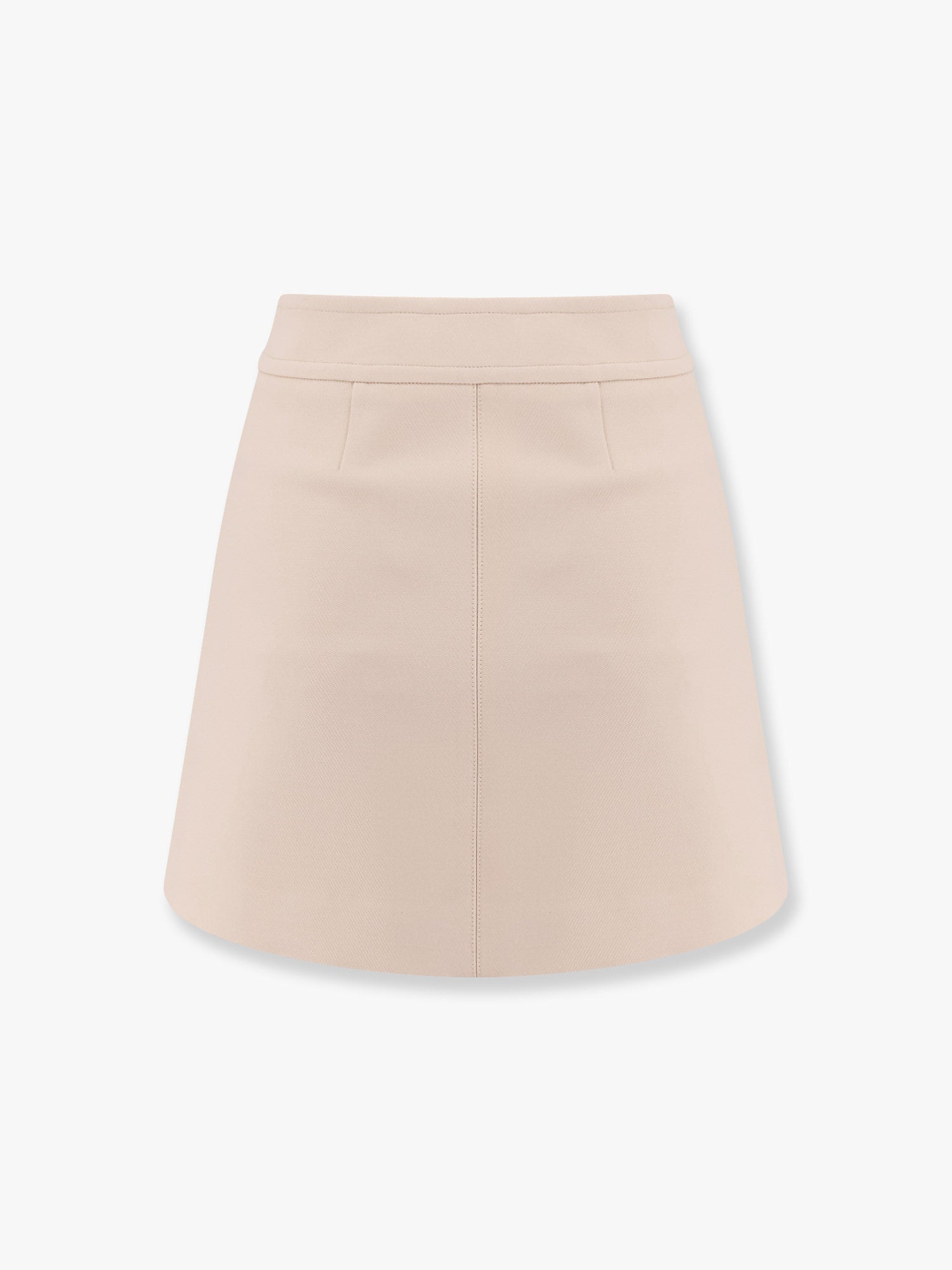 celine-trapeze-mini-wool-and-silk-skirt
