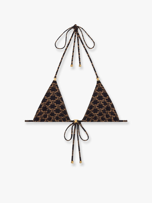 celine-bikini-top-with-triomphe-print