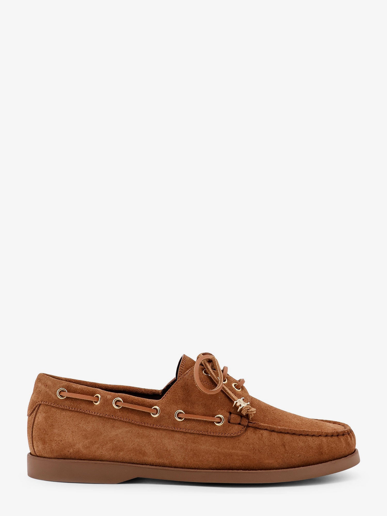 celine-bateau-suede-loafers