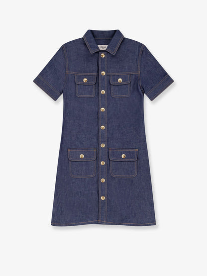 celine-denim-mini-chemisier/dress