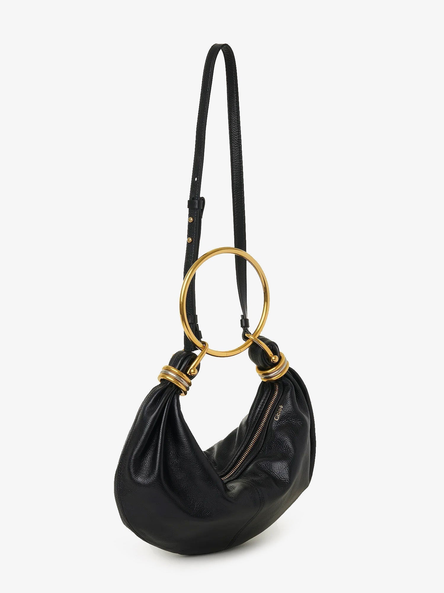 chloe'-bracelet-hobo-leather-bag