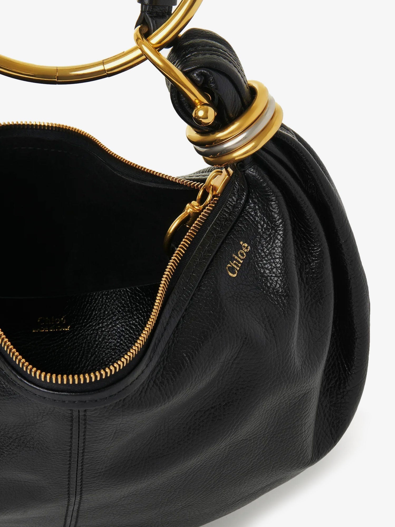 chloe'-bracelet-hobo-leather-bag