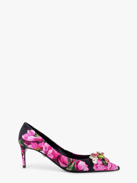 dolce-&-gabbana-fabric-décolleté-with-floral-print