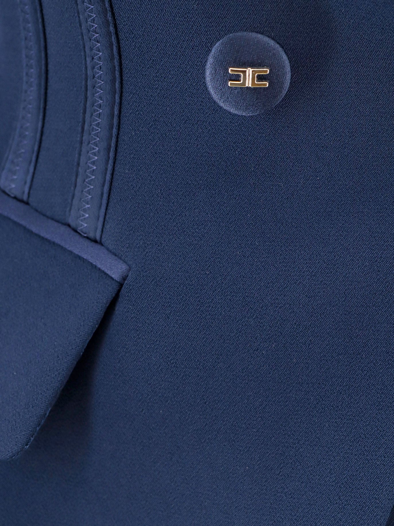 elisabetta-franchi-essentials-blazer-with-shoulder-pads-and-covered-buttons