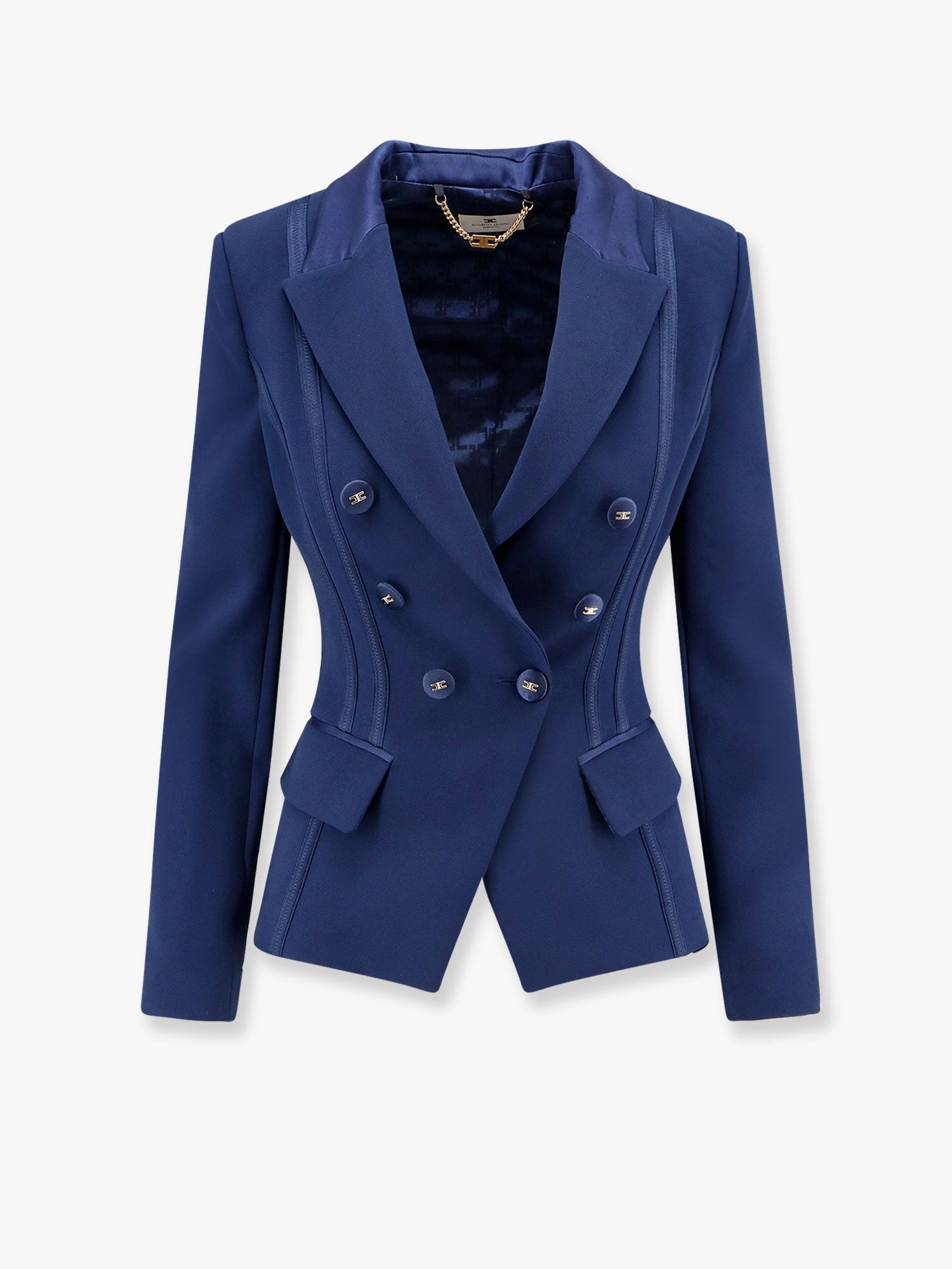 elisabetta-franchi-essentials-blazer-with-shoulder-pads-and-covered-buttons