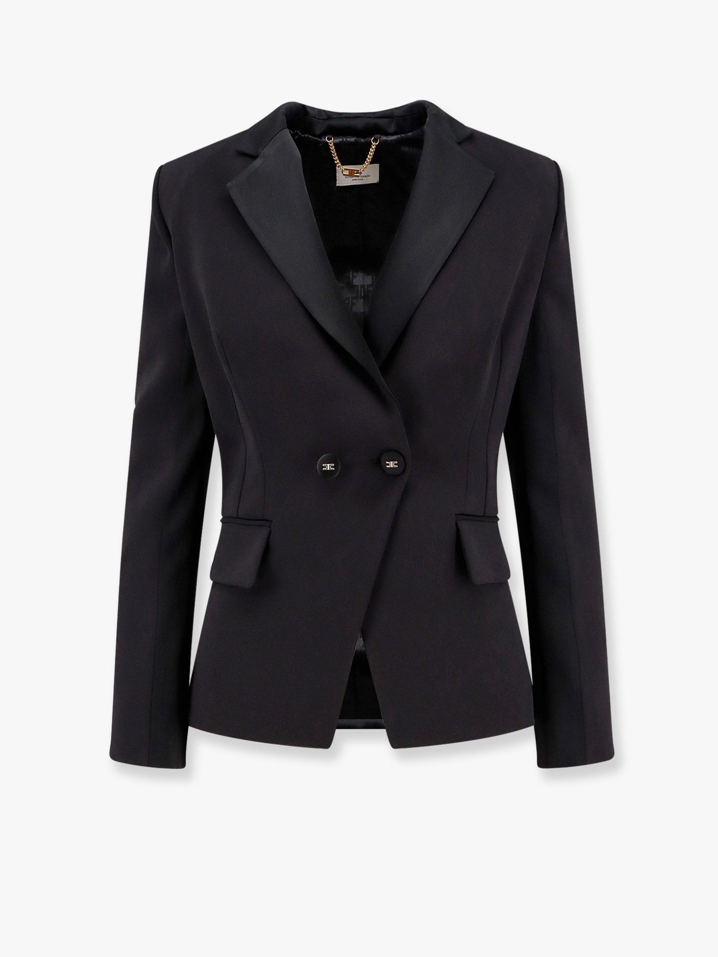 elisabetta-franchi-double-breasted-blazer-with-covered-buttons