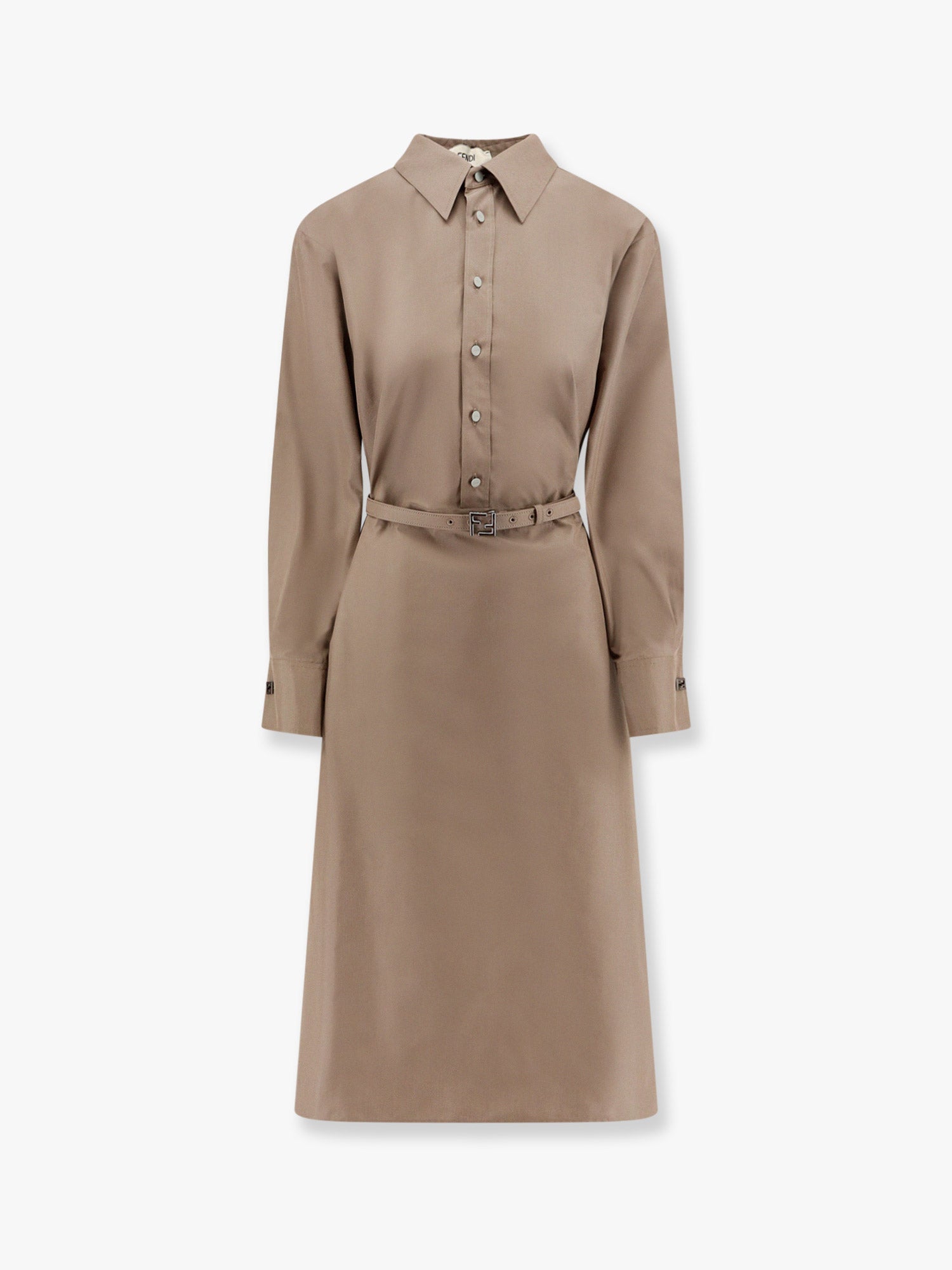 fendi-cotton-and-silk-chemisiere-dress