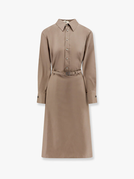 fendi-cotton-and-silk-chemisiere-dress