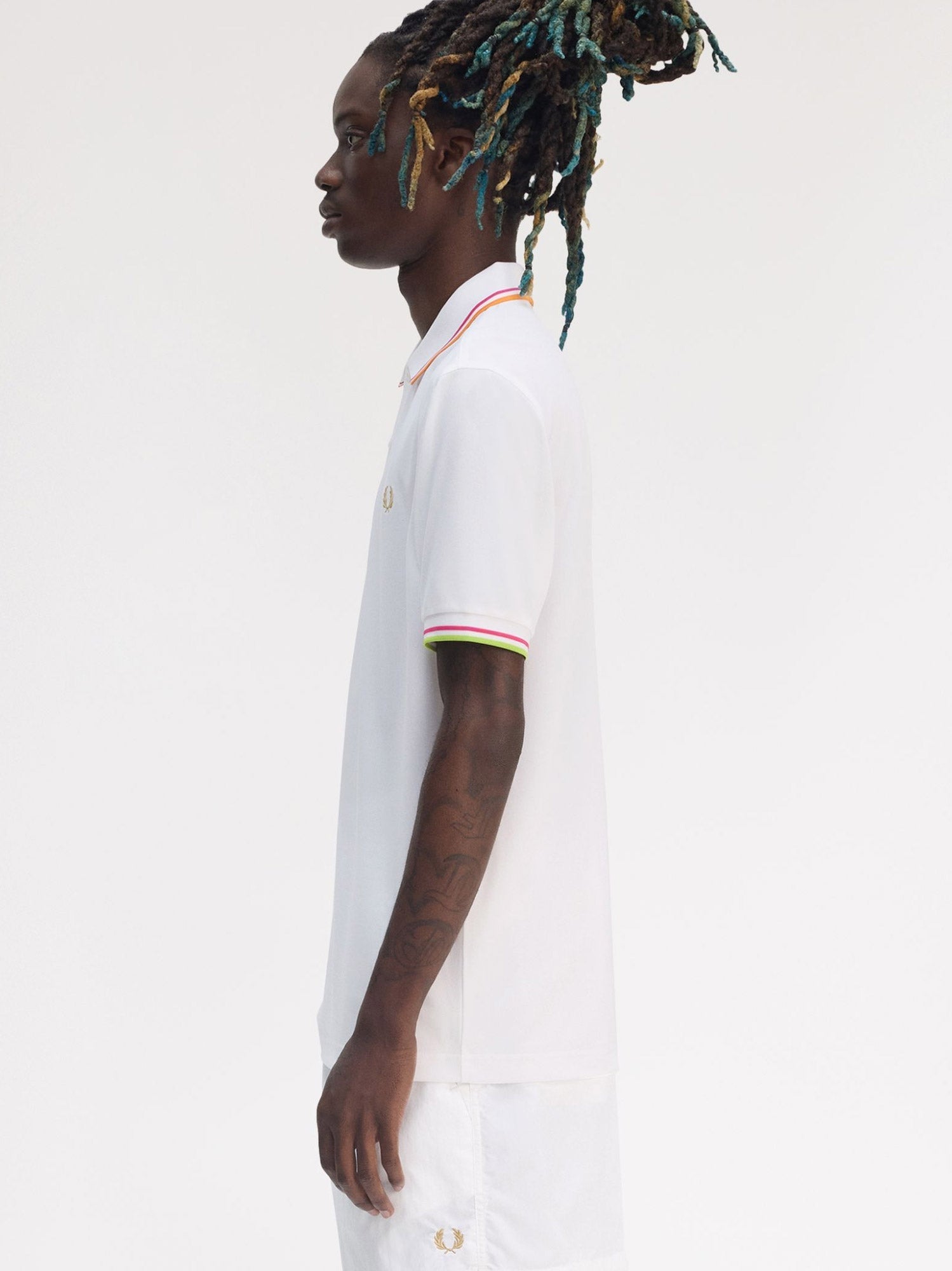 fred-perry-on-court-twin-tipped-recycled-polyester-polo-shirt