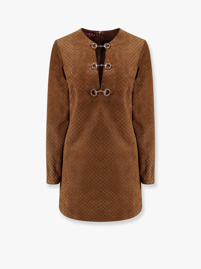 gucci-suede-short-dress-with-all-over-gg-logo