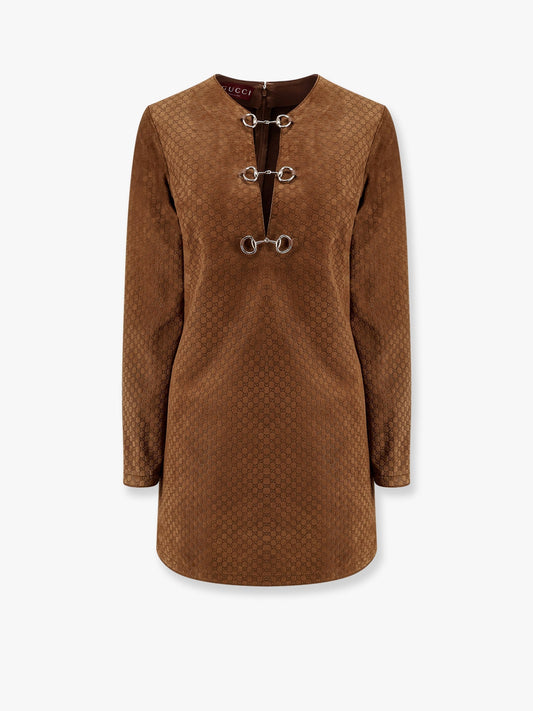 gucci-suede-short-dress-with-all-over-gg-logo