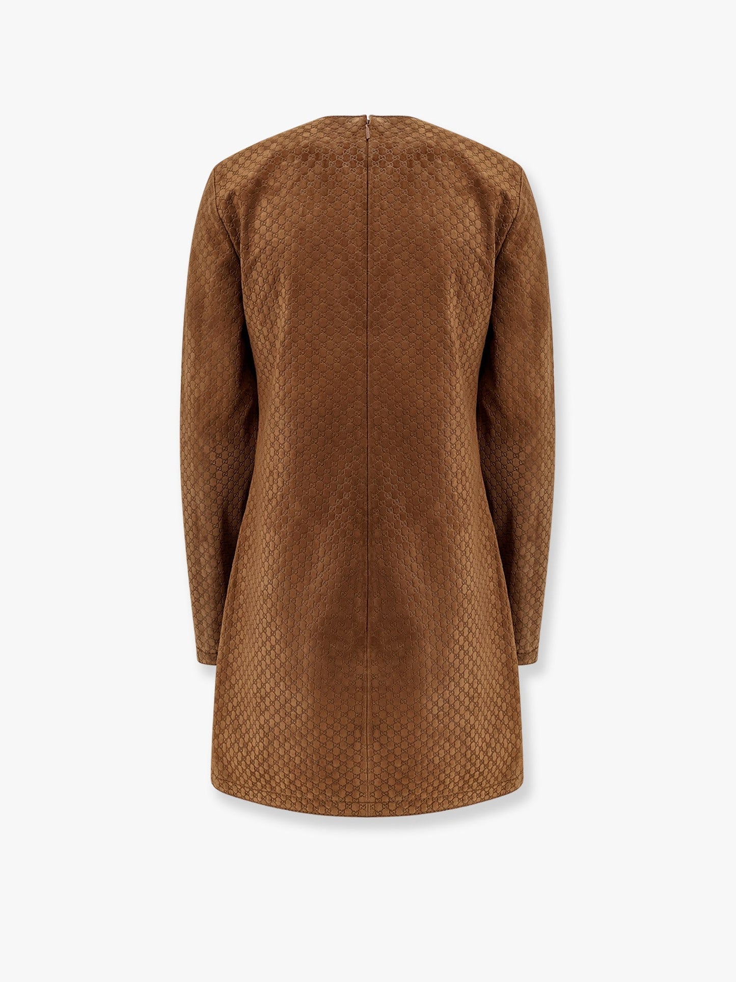 gucci-suede-short-dress-with-all-over-gg-logo